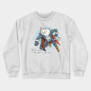 Cat-Tom of the Opera Crewneck Sweatshirt